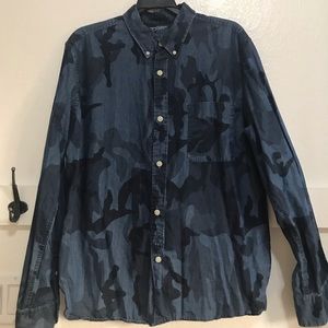 Arizona Denim Camo Long Sleeve Shirt | Large